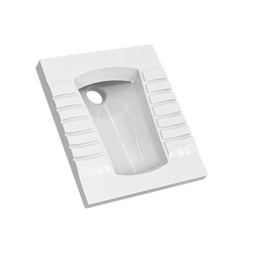 سنگ توالت تخت آویسا ریم لس سفید چینی کرد