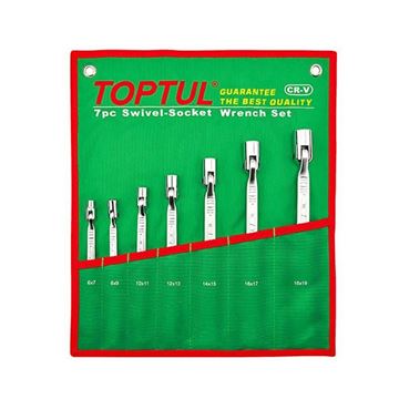 ست آچار دو سر بکس 7 عددی کد GAAA0704 تاپ تول TOPTUL-01