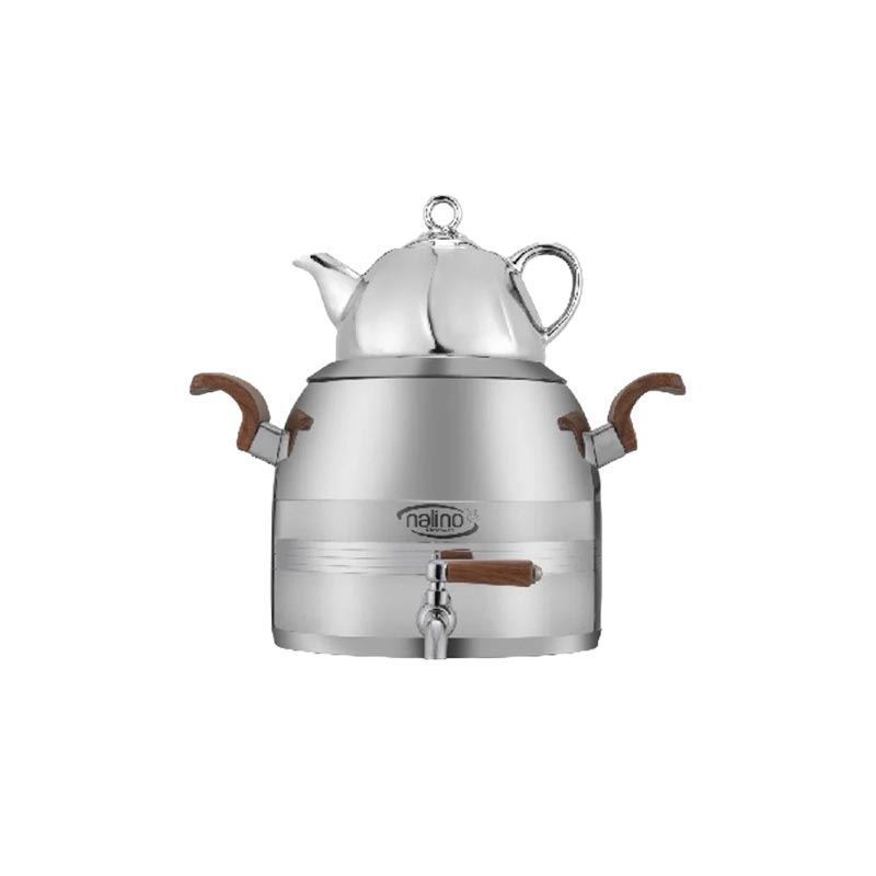 ست قوری و کتری دسته باکالیت مدل ATRIN نالینو NALINO