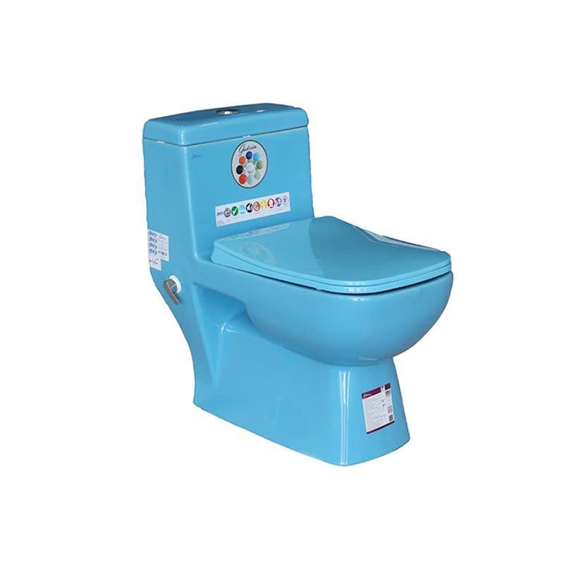 توالت فرنگی مدل ساترون آبی براق گاتریا