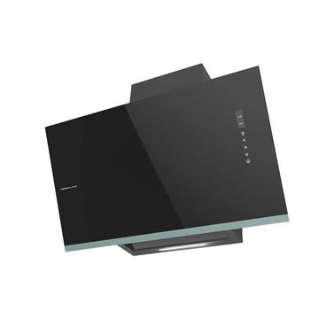 هود شیشه‌ای مورب کلید لمسی توربو مدل 925 دیموند DEEMUND