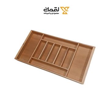 جا قاشق چنگال چوبی 90 راش صدرا