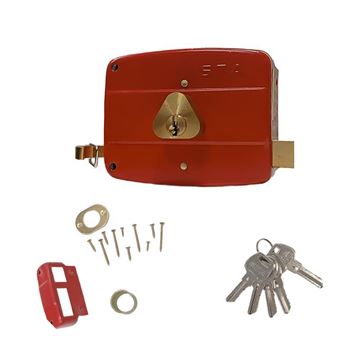 قفل حیاطی کلید دو شیار 105Y اس تی ای STA