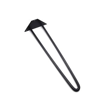 پایه فلزی مشکی میز عسلی طرح پرند