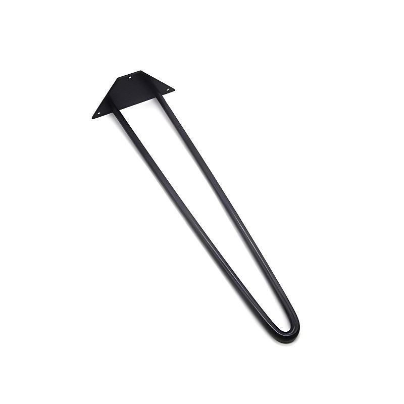 پایه فلزی مشکی میز عسلی طرح پرند