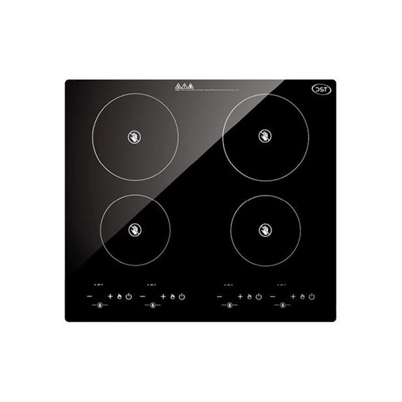 اجاق گاز شیشه ای برقی 4 شعله مدل T4-02 مرآس MERASS