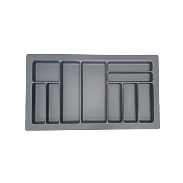 جا قاشقی داخل کشو فایبر گلاس طوسی SPM