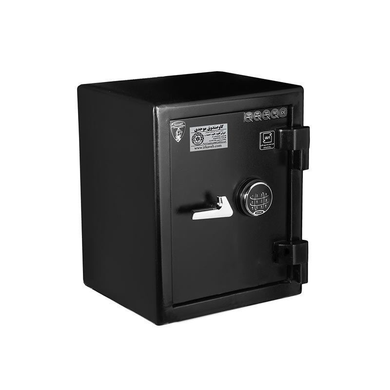 گاو صندوق کد GS-550 مشکی رمز کره گنجینه