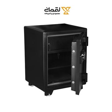 گاو صندوق کد GS-750 مشکی رمز کره گنجینه