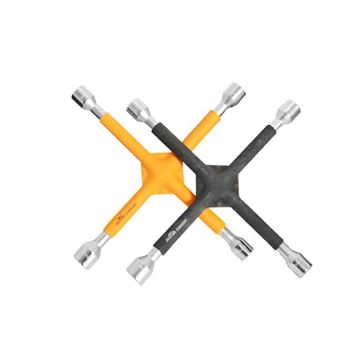 آچار چرخ روکش دار ۴ طرفه کد 65001 جاستر JUSTER