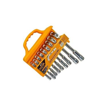 ست آچار چپقی 9 عددی درایو 1/2 کد 84109 جاستر JUSTER