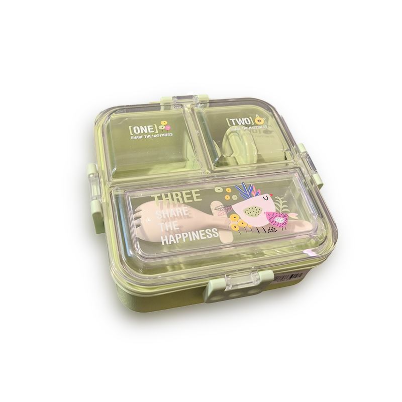 ظرف غذا پلاستیکی 3 قسمته