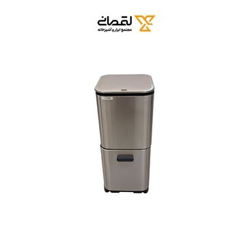 سطل زباله 18 لیتری الکترونیکی دو مخزنه مدل HTD 602 اچ تی ان پرایم HTN PRIME-02