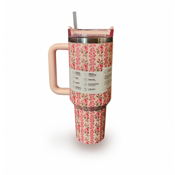 تراول ماگ گل ریز صورتی استنلی STANLEY