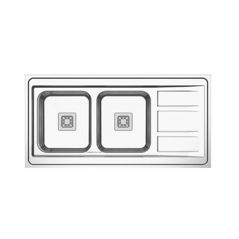 سینک ظرفشویی رو کار فانتزی 60120 مدل 133 دیموند DEEMUND