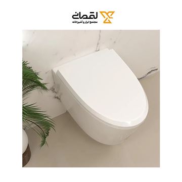 توالت فرنگی وال هنگ مدل لاو سفید ساده چینی پرشیا-02