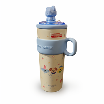 فلاسک عروسکی آبی کد X-257W