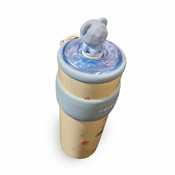 فلاسک عروسکی آبی کد X-257W