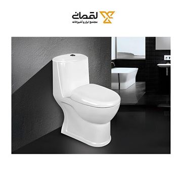 توالت فرنگی مدل ورونا 61 سفید ساده مروارید MORVARID-02