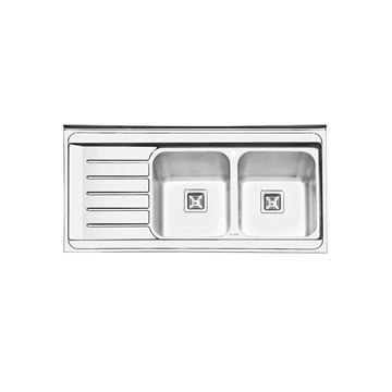 سینک ظرفشویی رو کار مدل 1060 ایلیا استیل-01