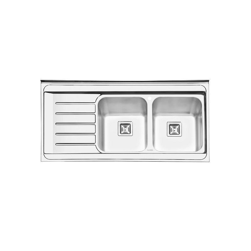 سینک ظرفشویی رو کار مدل 1060 ایلیا استیل-01