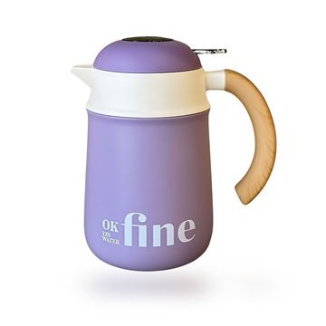 فلاسک داخل استیل دما سنچ دار 1200 میل FINE