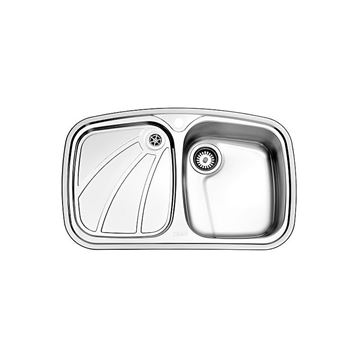 سینک ظرفشویی توکار مدل 618 استیل البرز