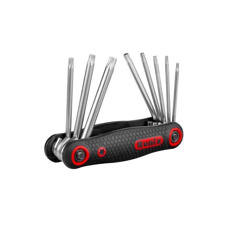 ست آچار آلن مشتی ستاره ای کد 2021 رونیکس RONIX-01