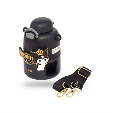 فلاسک کرومی مشکی کد 3033