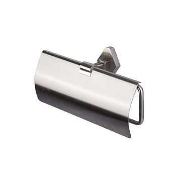 جا دستمال بزرگ کاوردار کروم مات مدل 90107-1 آتریسا SKY