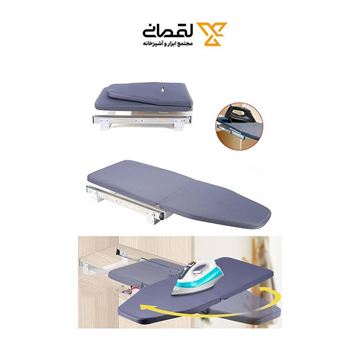 میز اتو تاشو با کفی مدل 1001 پلاتین PELATIN-02