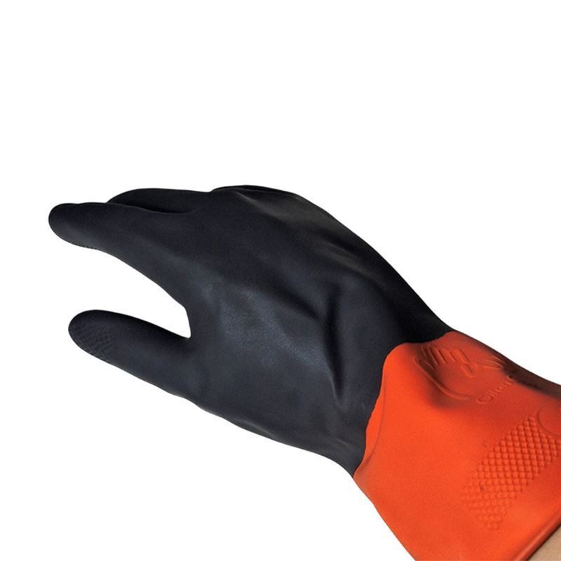 دستکش پلاستیکی بنایی سایز M صنعت کار-01