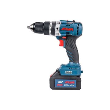 دریل شارژی براشلس 20 ولت 2 باتری کد 5819 آروا ARVA-02