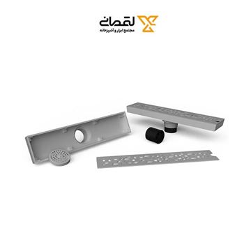 کفشور 30 سانت هندسی سفید المیرا کد 435W سارانیک SARANIC-02