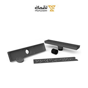 کفشور 30 سانت هندسی کروم مات المیرا کد 435SM سارانیک SARANIC-02