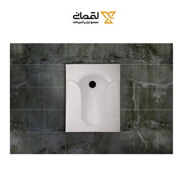 سنگ توالت تخت پارمیس 21 ریم بسته سفید ساده گلسار GOLSAR-02