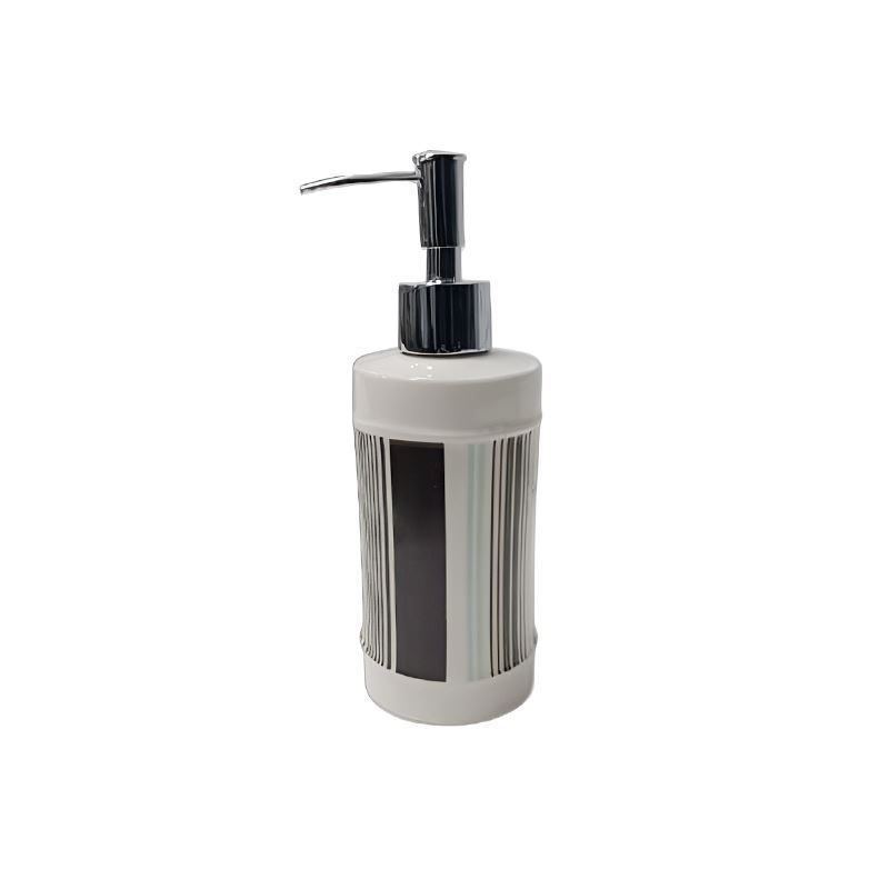 جا مایع سفید قهوه ای راه راه کد 715 آتریسا SKY