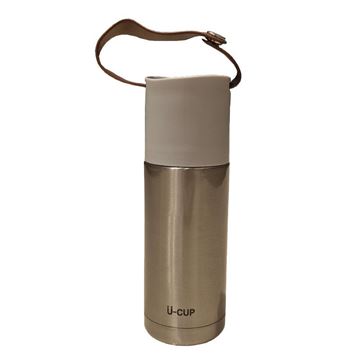 تراول ماگ کلاسیک دسته چرم 350 میل