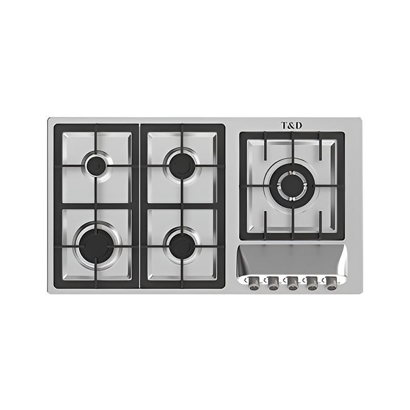 اجاق گاز 5 شعله مدل TD112E تی اند دی T&D-01