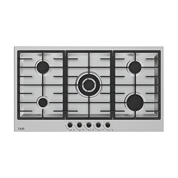 اجاق گاز 5 شعله T&D مدل TD136E تی اند دی T&D-01