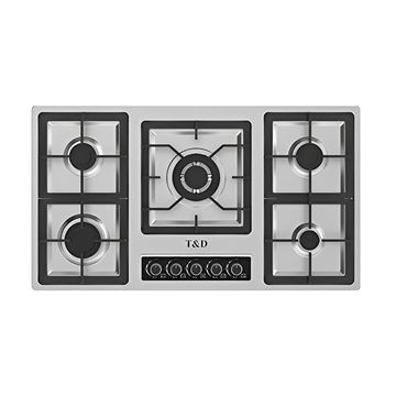 اجاق گاز 5 شعله مدل TD103S2 تی اند دی T&D-01