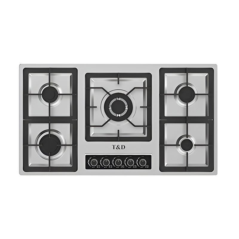 اجاق گاز 5 شعله مدل TD103S2 تی اند دی T&D-01