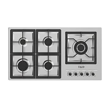  اجاق گاز 5 شعله مدل TD177E تی اند دی T&D-01