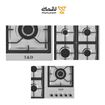  اجاق گاز 5 شعله مدل TD177E تی اند دی T&D-02