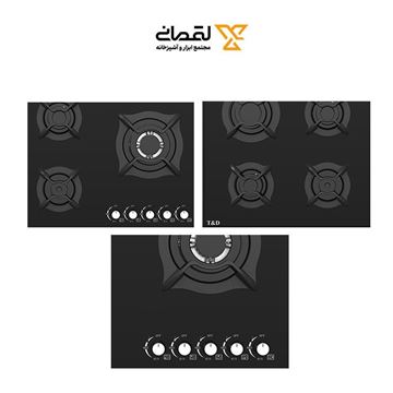 اجاق گاز شیشه ای 5 شعله مدل TD170E3 تی اند دی T&D-02