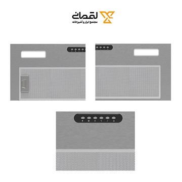 هود استیل 70 سانت مخفی مدل TD35E تی اند دی T&D-02