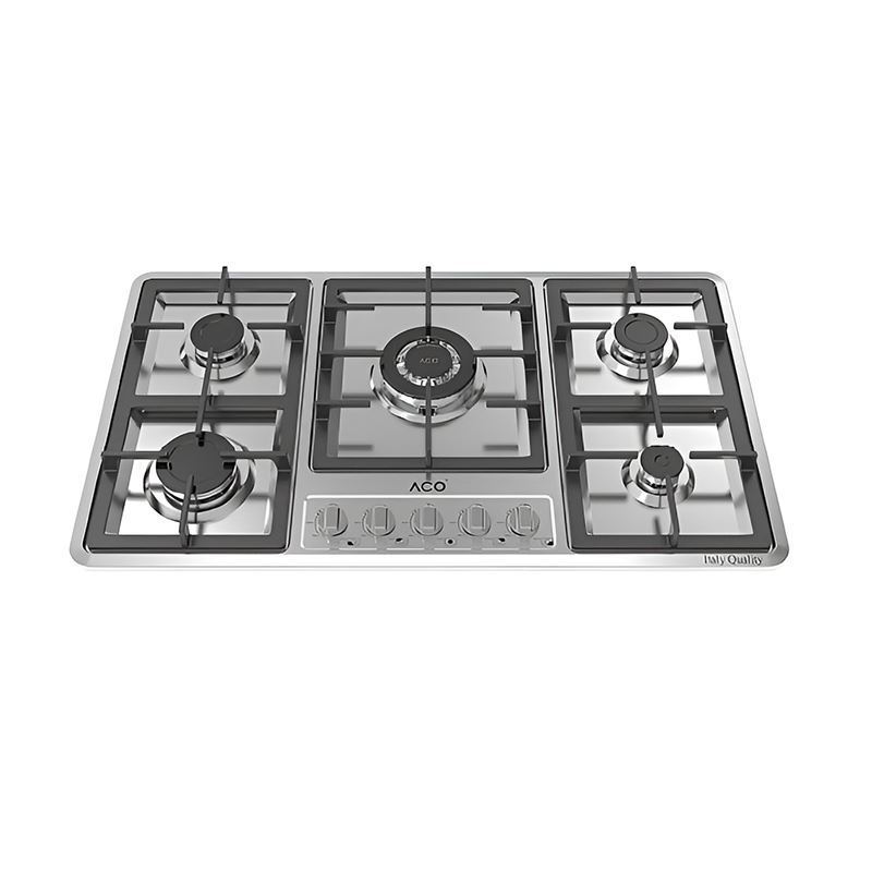 اجاق گاز استیل 5 شعله مدل AMITIS آکو ACO-01