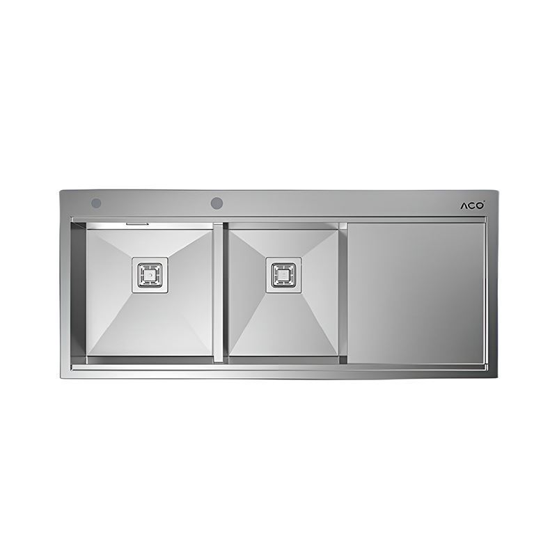سینک ظرفشویی استیل 50116 با جا مایع کد SD01 آکو ACO-01