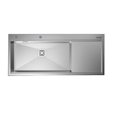 سینک ظرفشویی استیل 50116با جا مایع کد ST-01 آکو ACO-01