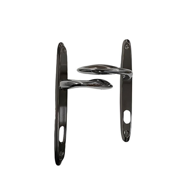 دستگیره پلاک دودی 25 سانت بیضی کد 4500 کاوه صنعت KAVEH SANAT